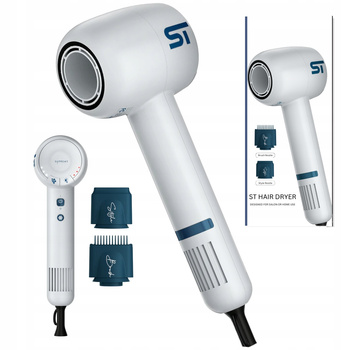 Supreme Trimmers SHD347 White Suszarka do włosów 1400w Silnik Bezszczotkowy