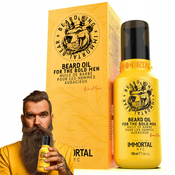 Immortal NYC Beard King Olejek do pielęgnacji brody i wąsów 100ml