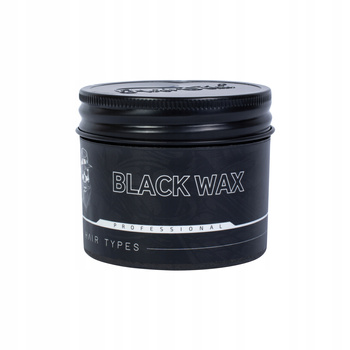 HairoticMen Barber Black Wax pomada koloryzująca czarna 150ml