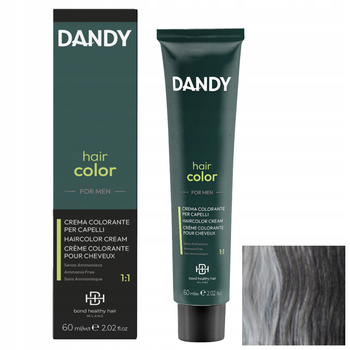 Dandy Krem Koloryzujący Cover Odsiwiacz dla mężczyzn Nr 4 Kasztan 60ml