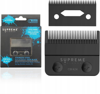 Supreme Trimmers Ostrza CBF424 Fade Maszynek ProCLIPPER RECHARGE DARKSTAR