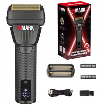 WMARK NG-7982 Barber Shaver golarka do włosów i brody + dodatkowe ostrza