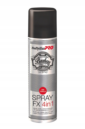 BaByliss Pro Spray do dezynfekcji maszynek 4w1