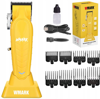WMARK NG-139Y Barber Profesjonalna maszynka do włosów i brody ostrza DLC