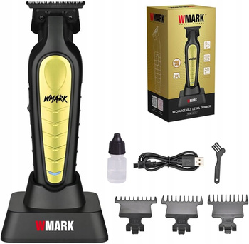 WMARK NG-338 Barber Profesjonalny trymer do włosów i brody ostrza DLC