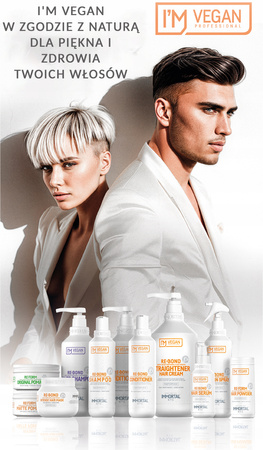 IMMORTAL VEGAN Re-Form Matte Pomade pomada do stylizacji włosów 150ml
