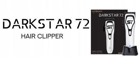 Supreme Trimmers USA Maszynka Dark Star 72 White Silnik Wektorowy