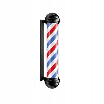 Sibel Barber Pole Black Słupek Plafon Barber 96cm
