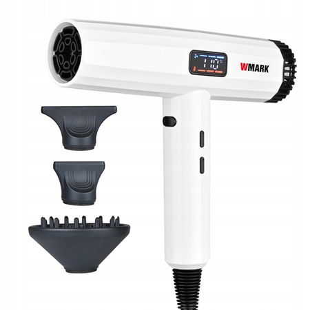 WMARK NG-9106W Suszarka do włosów silnik cyfrowy BLDC 2000w 110000 obr/min