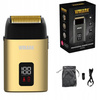 WMARK NG-983 Gold Barber Shaver golarka do włosów i brody 3 głowice tnące