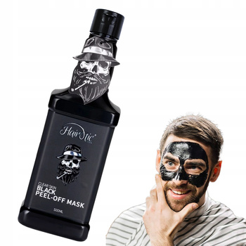 HairoticMen BLACK Mask maseczka Peel-Off oczyszczająca do twarzy 500ml