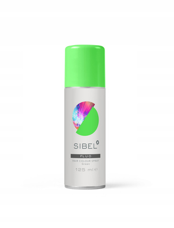 Sibel Hair Colour Spray Farbujący FLUO GREEN