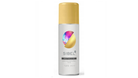 Sibel Hair Colour Spray Farbujący Metal Gold 125ml