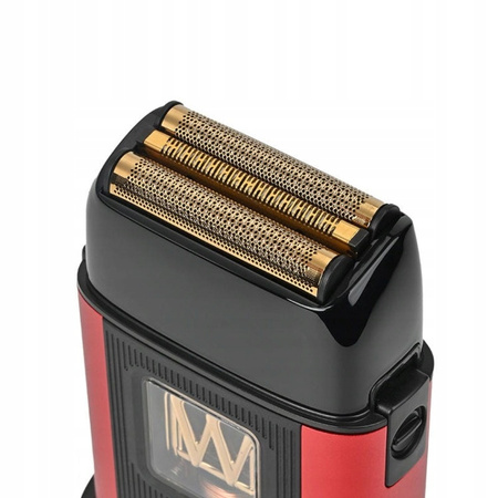 WMARK NG-XS1 Red Barber Vector Shaver golarka do włosów i brody 3 głowice