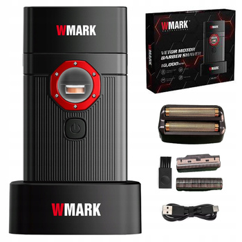 WMARK NG-9911 Barber Vector Shaver golarka do włosów i brody + zapas ostrza