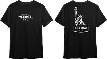 Immortal Koszulka NYC czarna