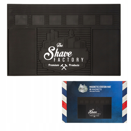 The Shave Factory Magnetyczna mata barberska na maszynki 6 magnesów
