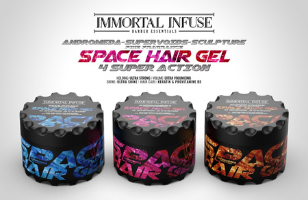 IMMORTAL SPACE GEL Andromeda z keratyną 250ml