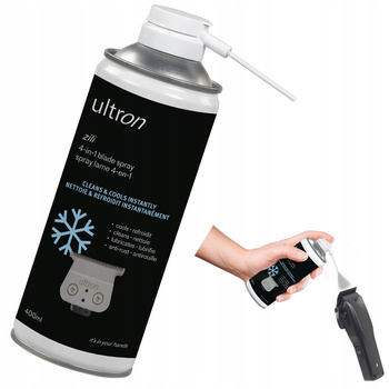 SIBEL ULTRON Zili Cool Blade Spray 4w1 do maszynek chłodzi smaruje 400ml