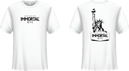 Immortal Koszulka NYC biała