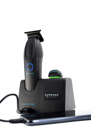 Supreme Trimmers USA Trymer RECHARGE ST777 Black 2 Baterie + Baza ładująca