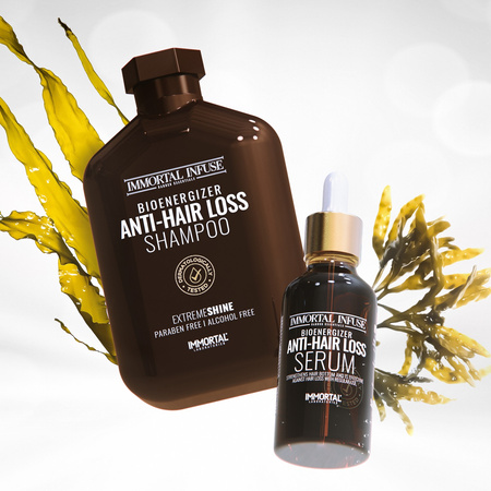 Immortal Zestaw ANTI-HAIR LOS Szampon + Serum na wypadanie włosów