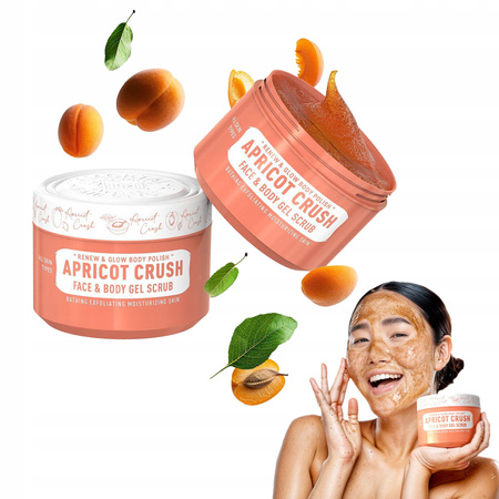 Immortal Apricot Crush Scrub Peeling żelowy do twarzy i ciała 300ml