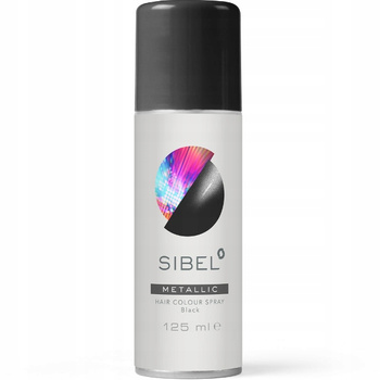 Sibel Hair Colour 125 ml spray farbujący czarny
