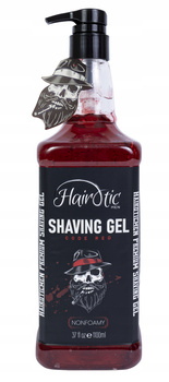 HairoticMen Barber Shaving Gel żel do golenia Code Red 1100ml