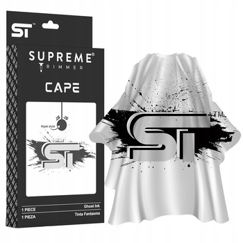 Supreme Trimmers USA Peleryna Barberska do strzyżenia Ghost Ink