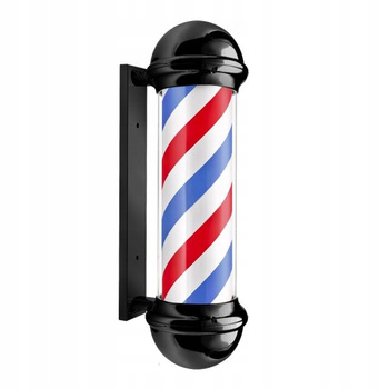 Sibel Barber Pole Black Słupek Plafon Barber 70cm