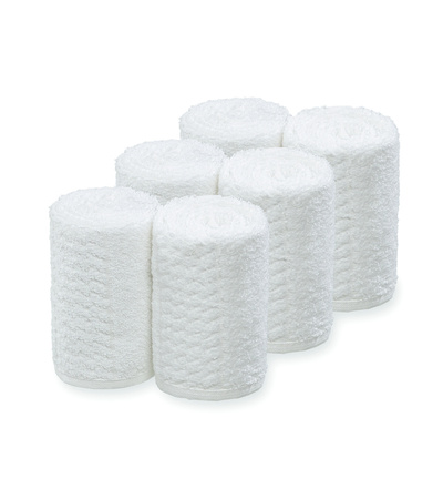 Sibel Barburys Ręczniki fryzjerskie kosmetyczne białe