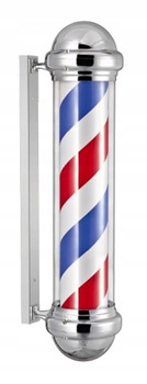 The Shave Factory Barber Pole Słupek Plafon Barberski 98cm