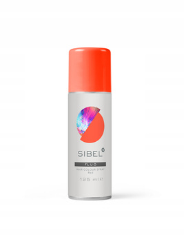 Sibel Hair Colour Spray Farbujący FLUO RED 125ml