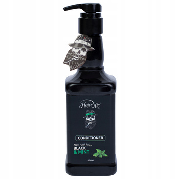 HairoticMen Black & Mint Odżywka wypadnie oczyszczanie włosów 500ml