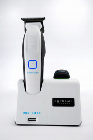 Supreme Trimmers USA Trymer RECHARGE ST777 White 2 Baterie + Baza ładująca