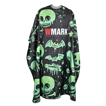 WMARK Peleryna CREEPY barberska fryzjerska duża z gumowym kołnierzem