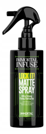 Immortal Infuse Lock It Matte Spray mocny 200ml