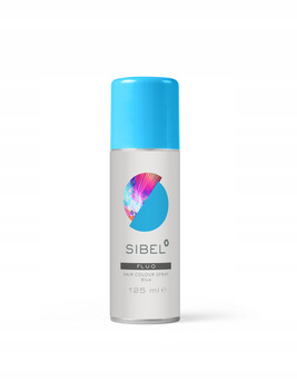 Sibel Hair Colour Spray Farbujący FLUO BLUE 125 ML