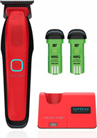 Supreme Trimmers USA Trymer RECHARGE ST777 Red 2 Baterie + Baza ładująca