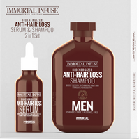 Immortal Zestaw ANTI-HAIR LOS Szampon + Serum na wypadanie włosów