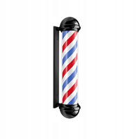 Sibel Barber Pole Black Słupek Plafon Barber 96cm